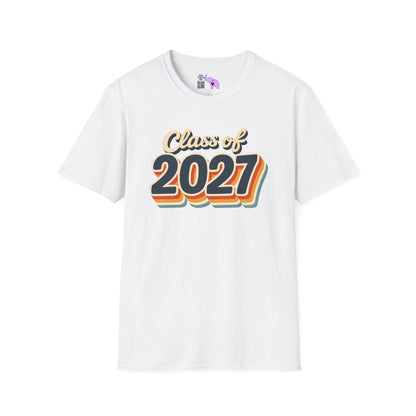 Retro Class of 2027 Adult T-Shirt