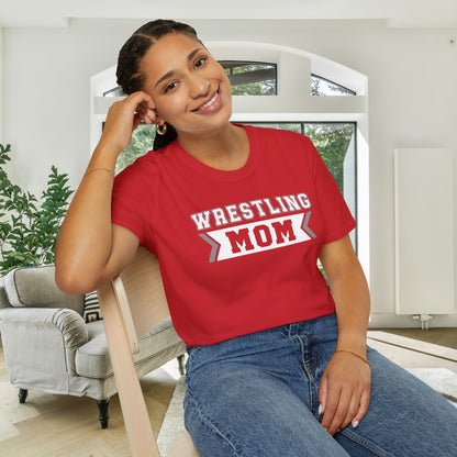 Wrestling Mom Adult T-shirt