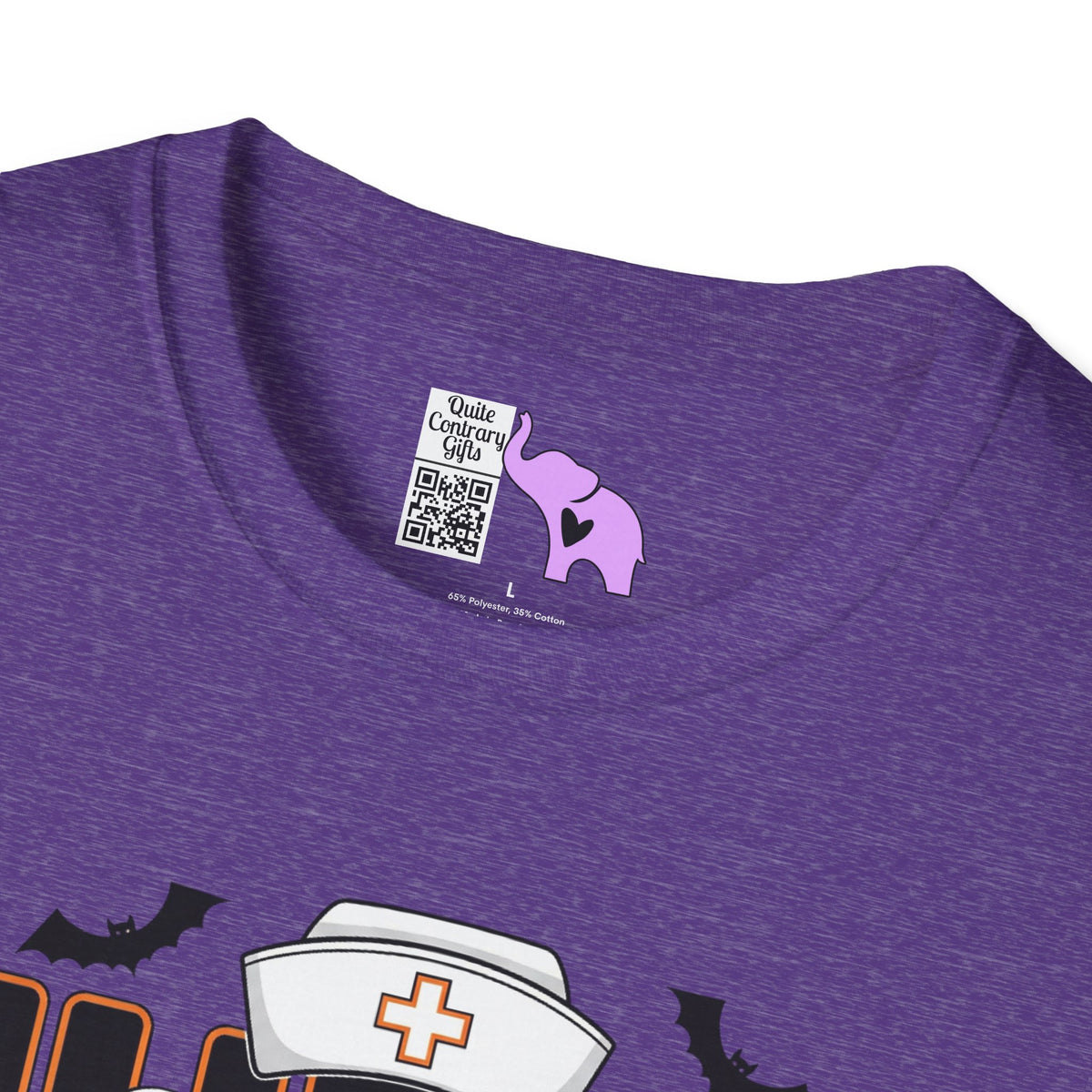 Fun Halloween Nurse Adult T-shirt