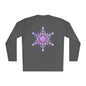 Large Snowflake Adult Long Sleeve Tee