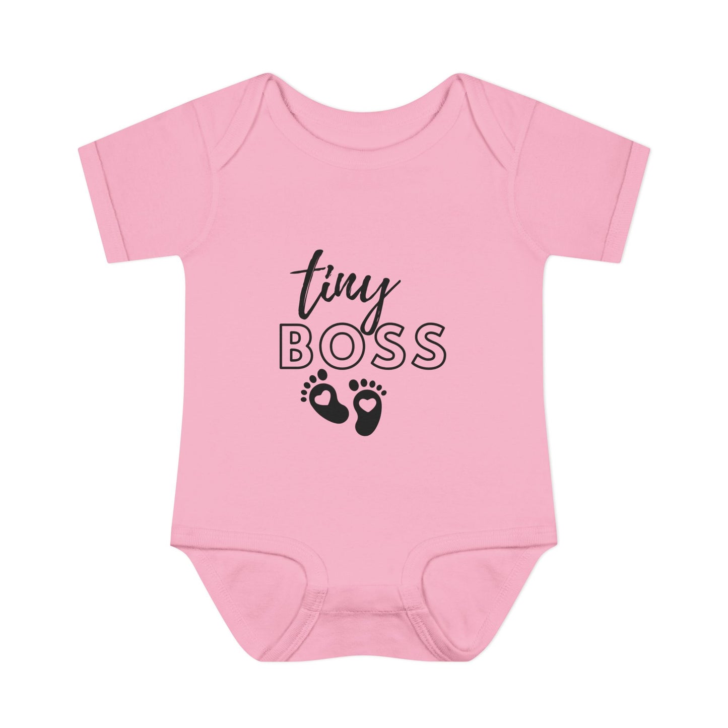 Tiny Boss Infant Baby Rib Bodysuit