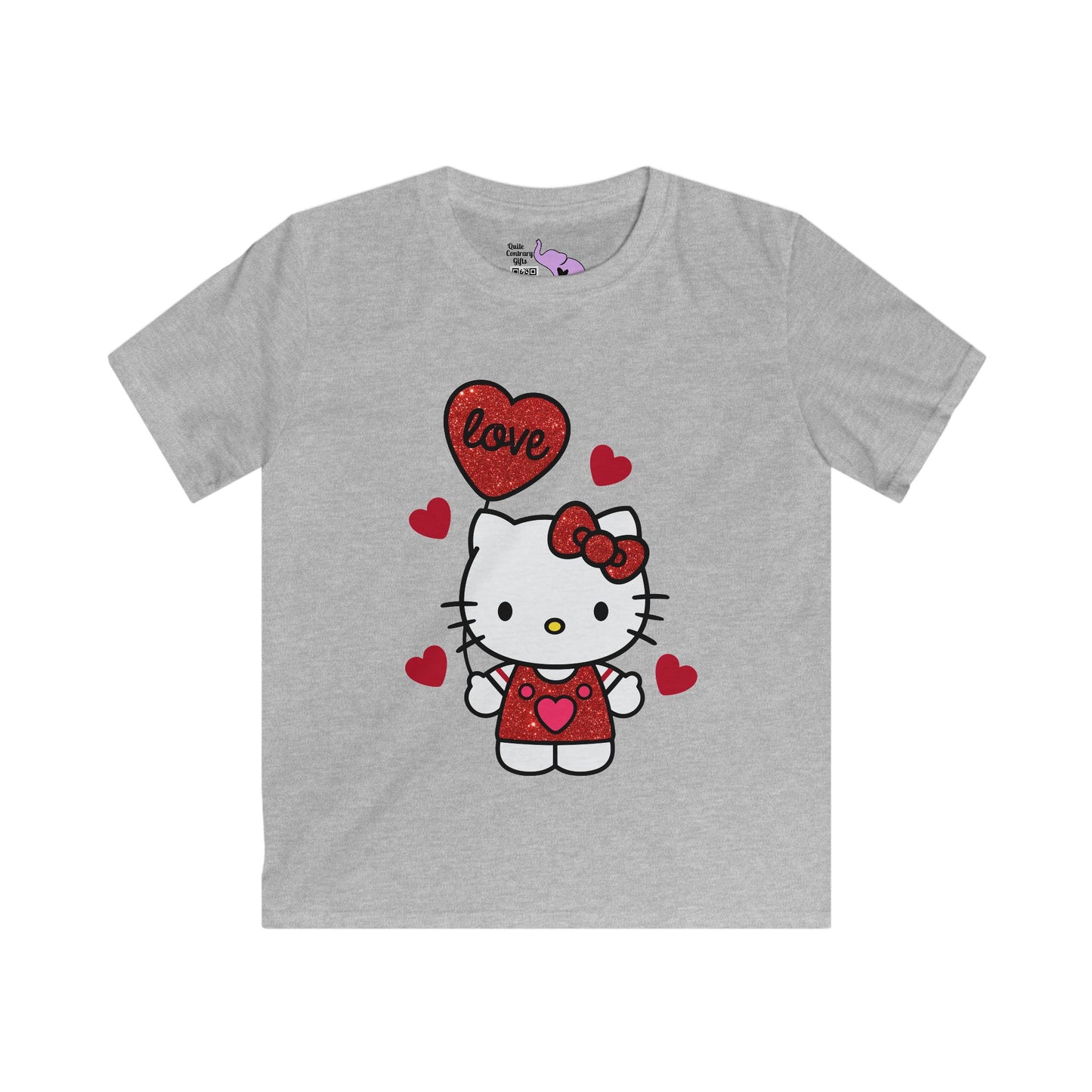 Valentine Hello Kitty Youth Softstyle Tee