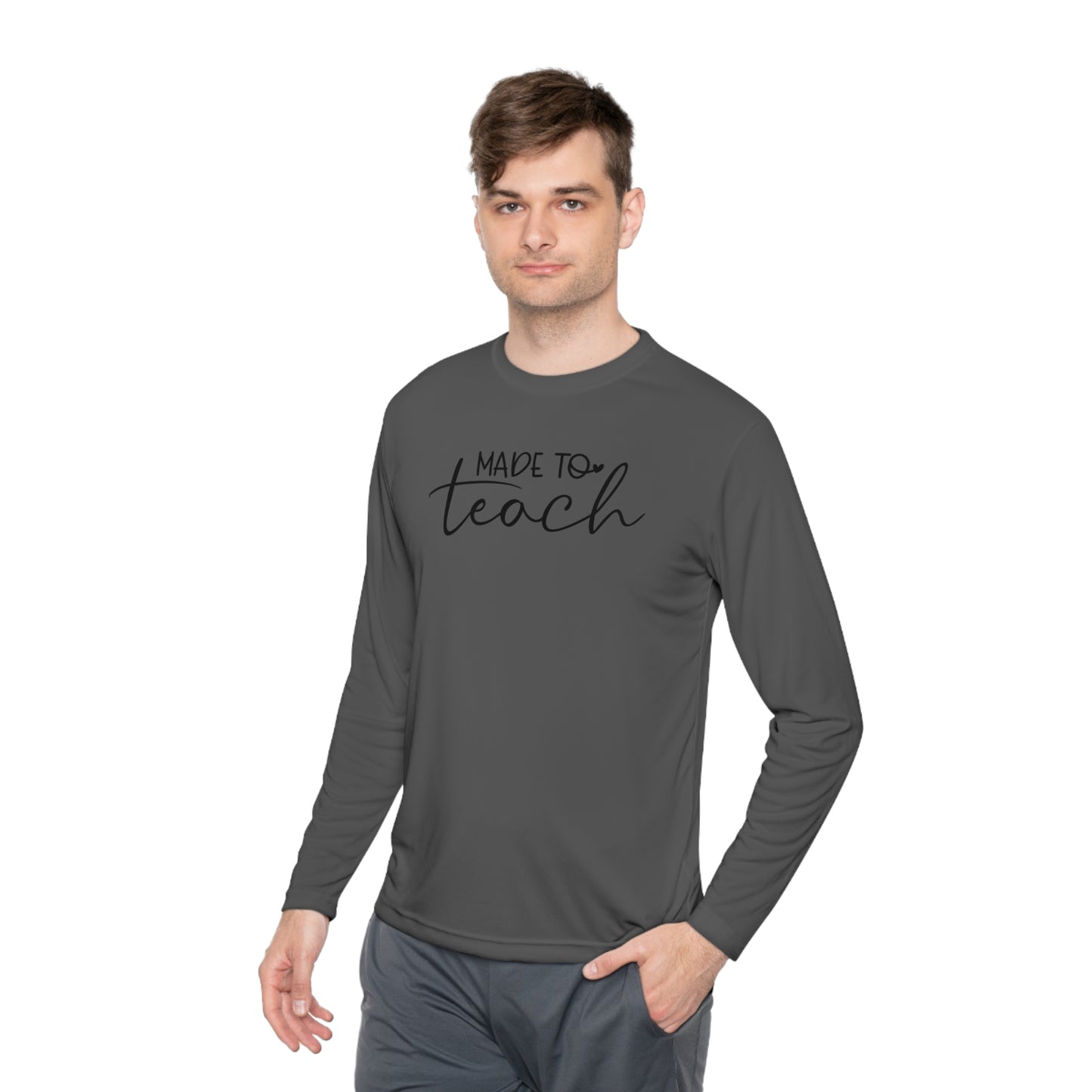 Made to Teach Adult Long Sleeve Tee