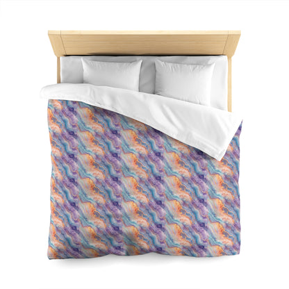 Dreamwave Marble Microfiber Duvet Cover