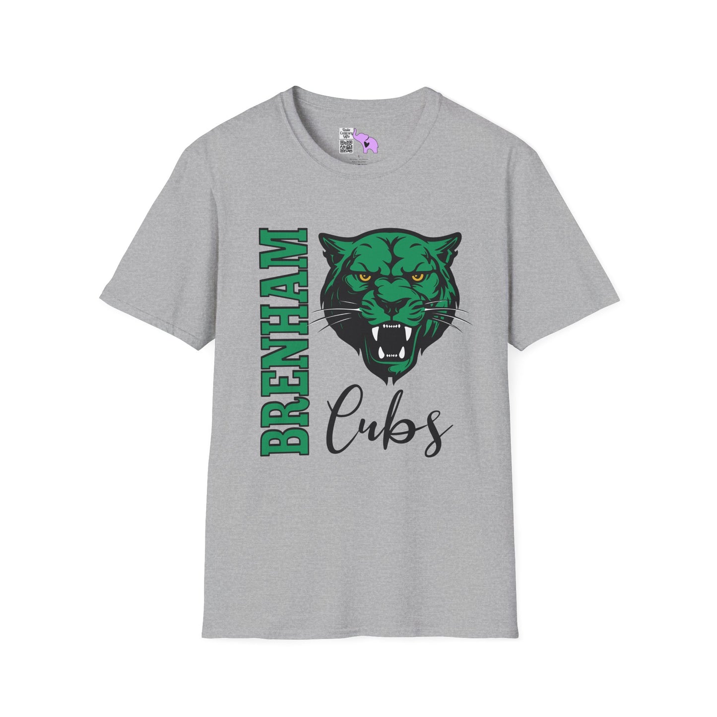 Brenham Vertical Fury Adult T-shirt