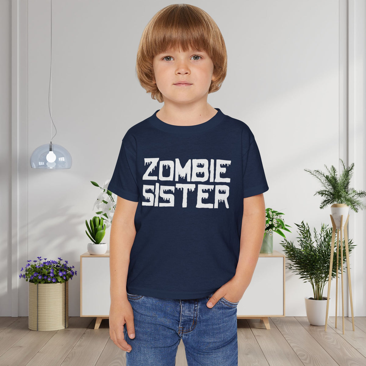 ""Zombie Sister Heavy Cotton™ Toddler T-shirt