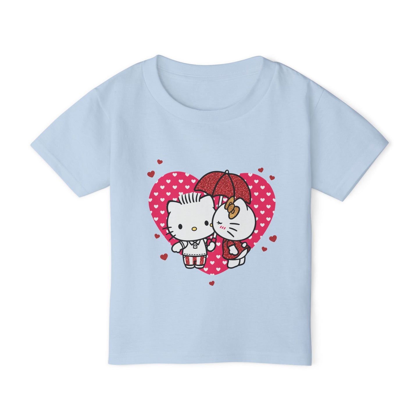 Valentine Hello Kitty Couple Heavy Cotton™ Toddler T-shirt