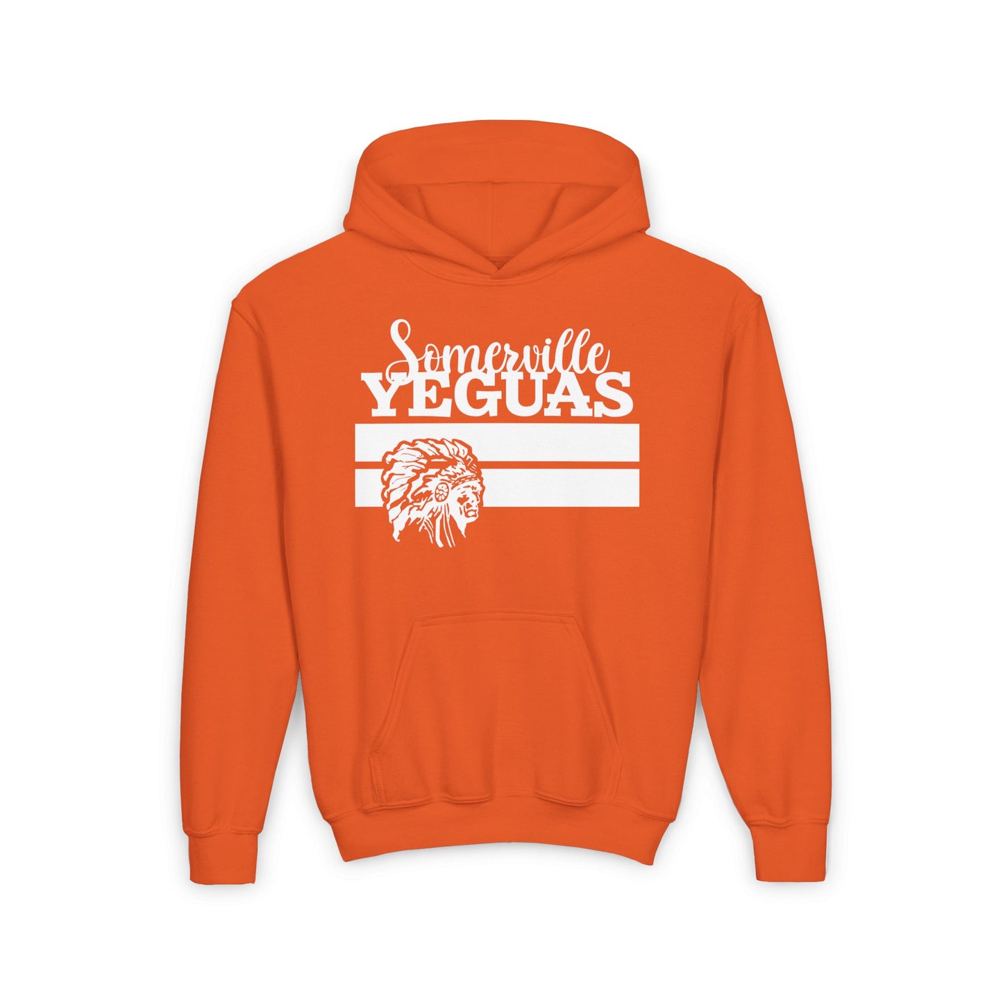 Somerville Yeguas w/Mascot Youth Heavy Blend Hoodie