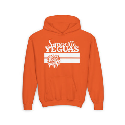 Somerville Yeguas w/Mascot Youth Heavy Blend Hoodie