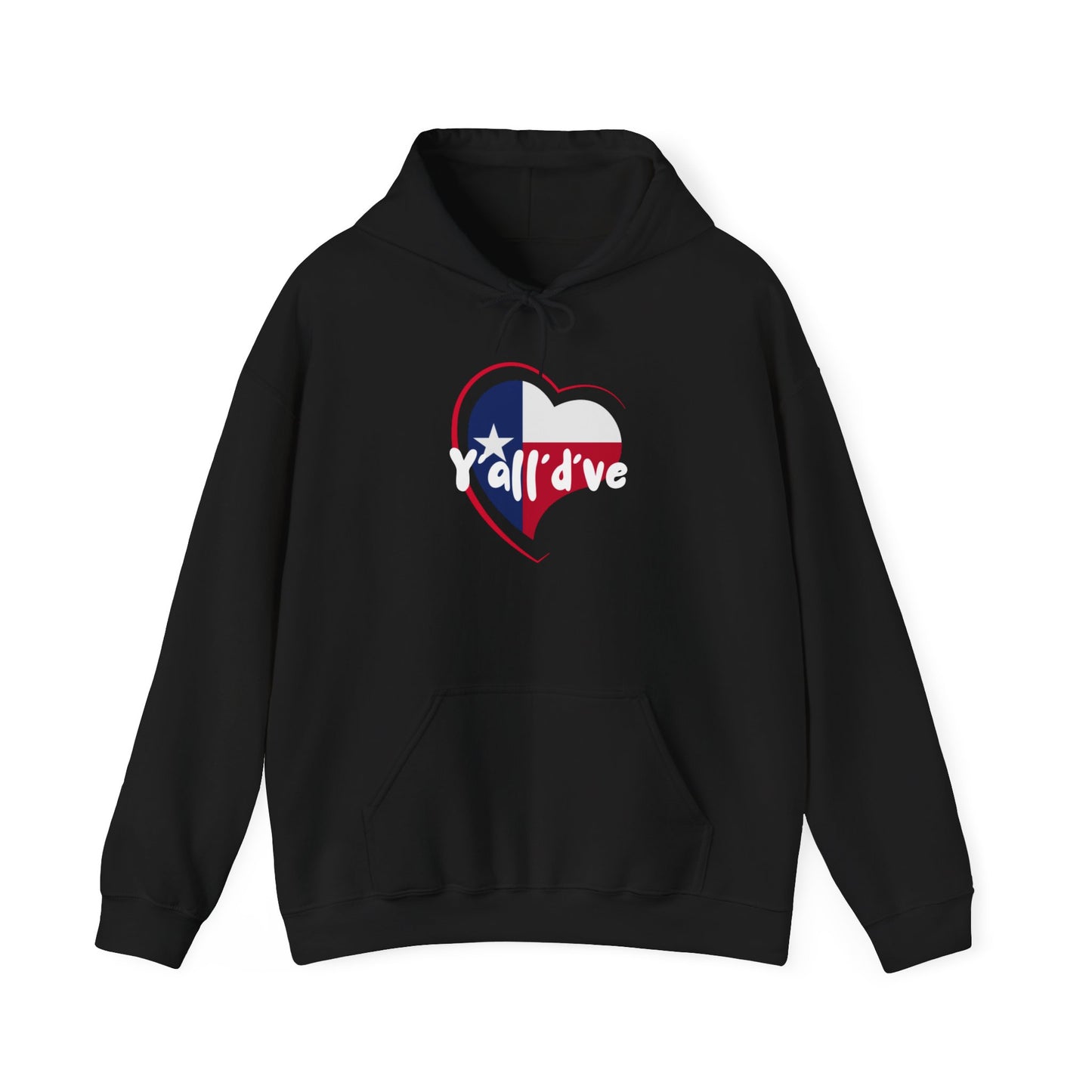 Yall'd've (Texas) Heavy Blend™ Hooded Sweatshirt