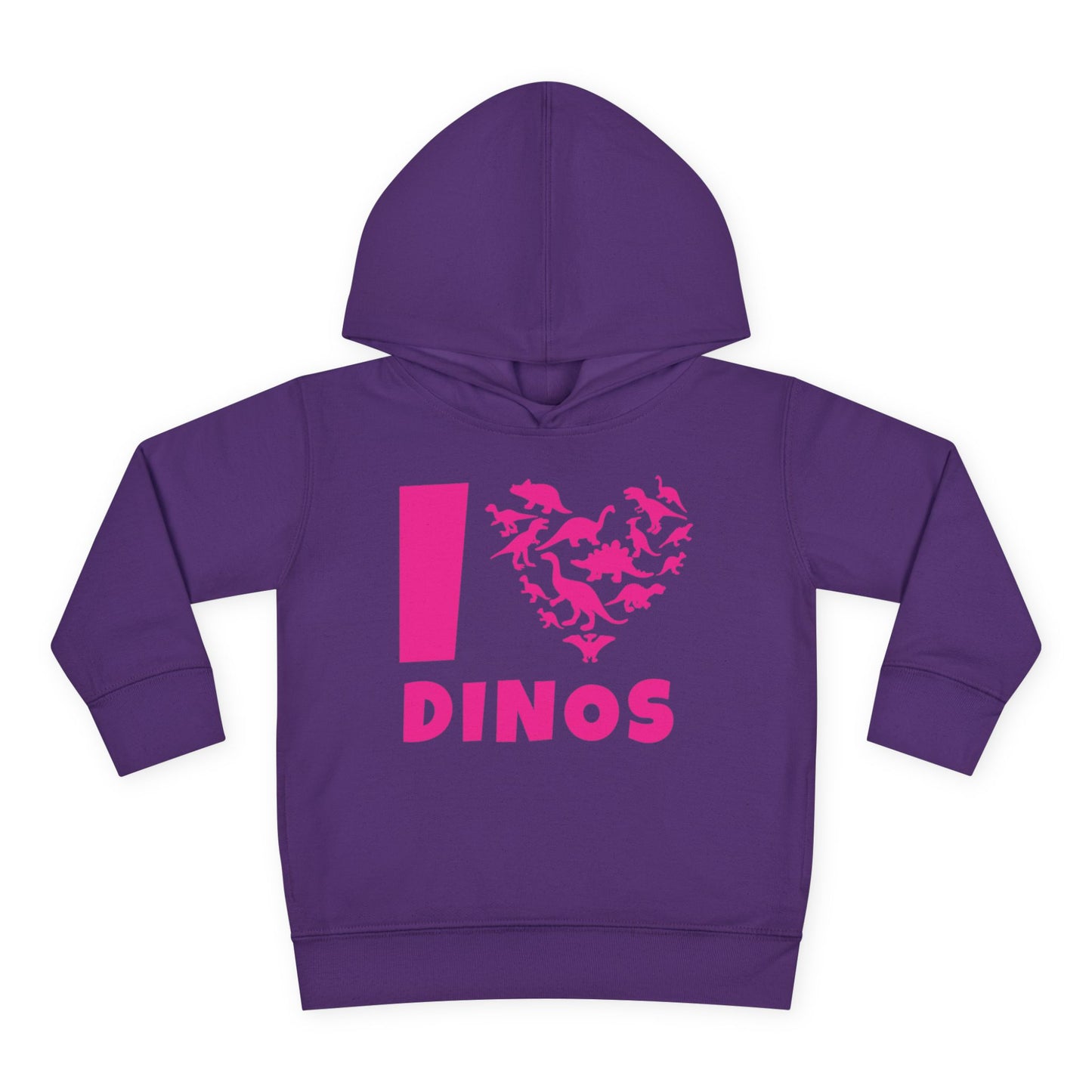 I Love Dinos (Dino Heart) Toddler Hoodie