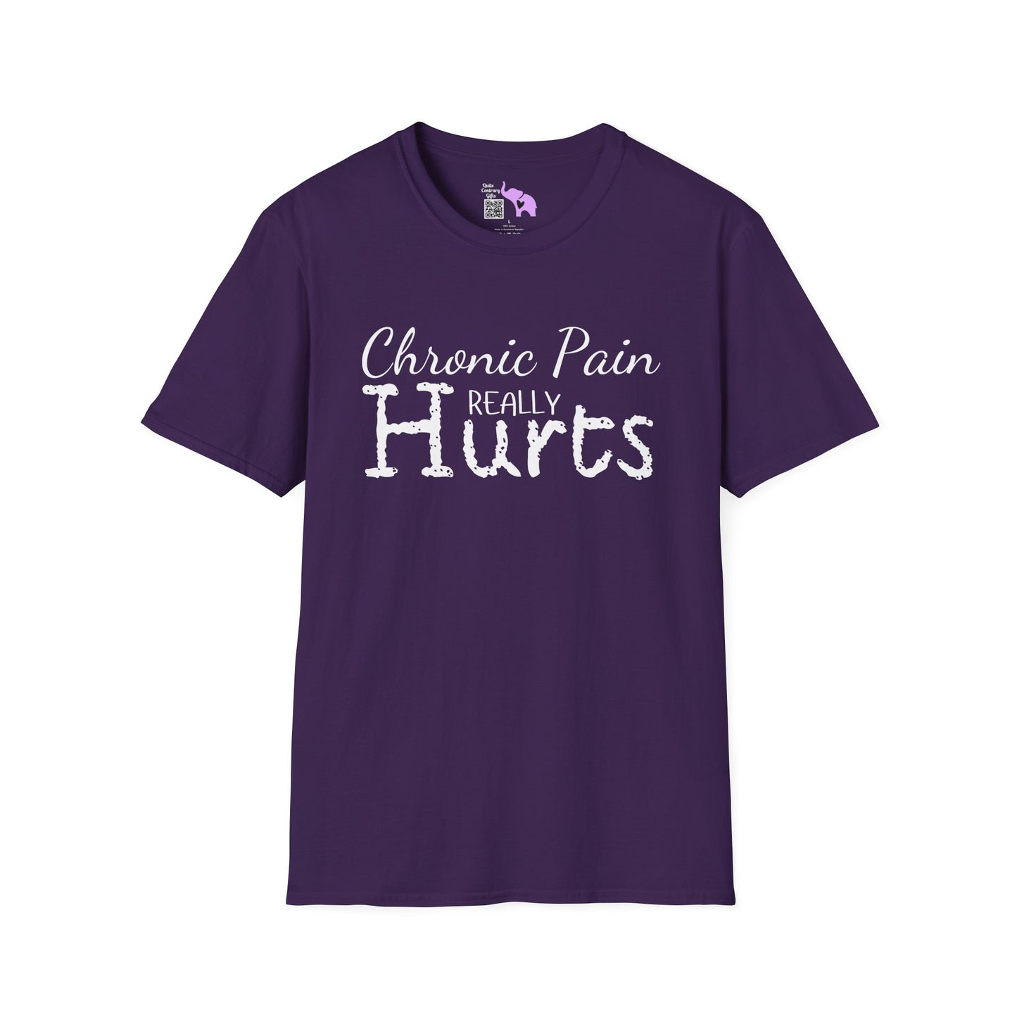 Chronic Pain Really Hurts Adult T-shirt