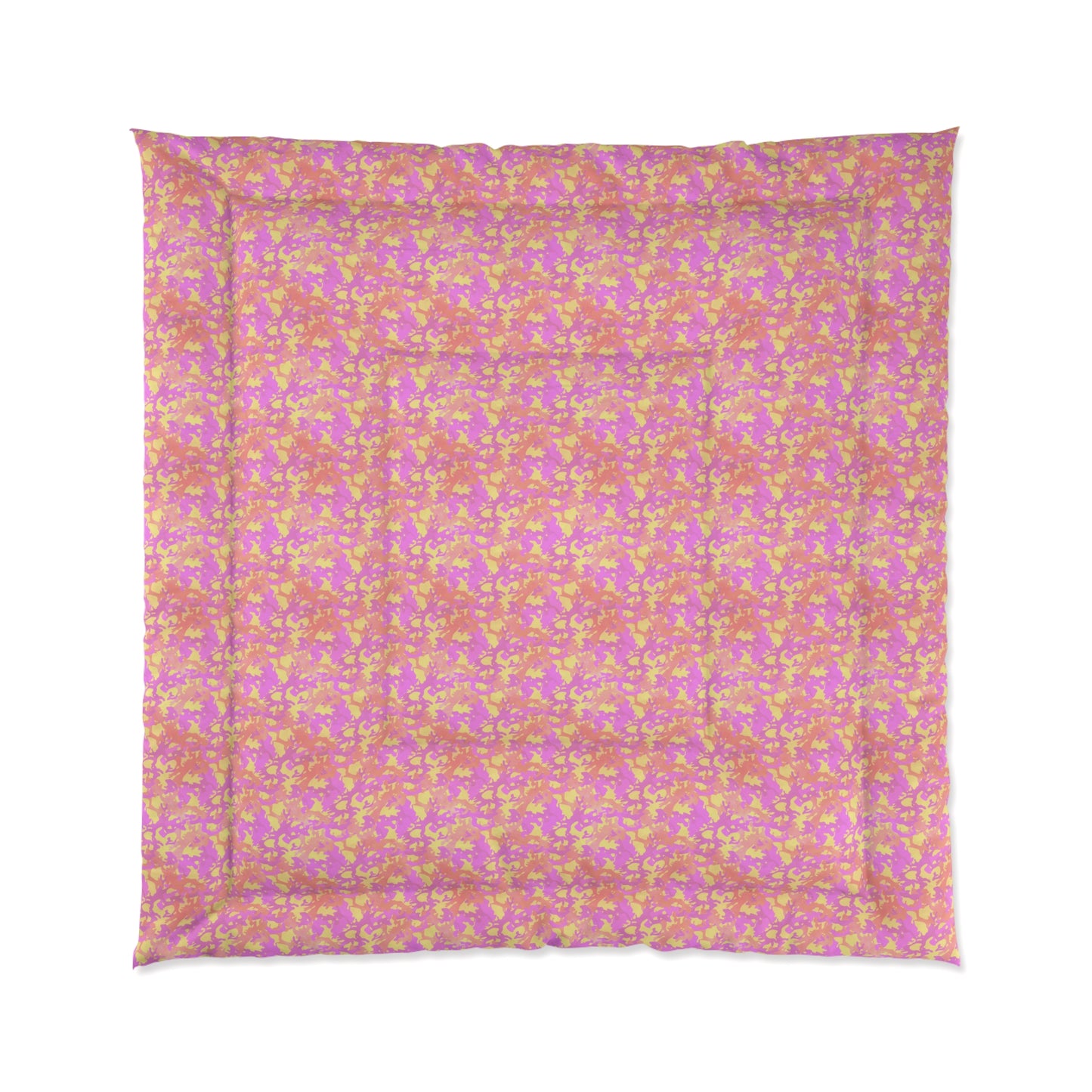 Sunset Sorbet Camo Comforter
