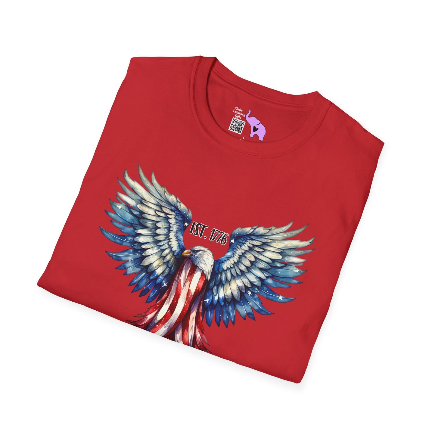 1776 America Eagle Adult T-shirt