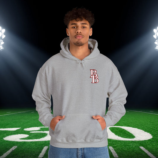 Bellville Brahmas Mascot Adult Heavy Blend™ Hooded Sweatshirt