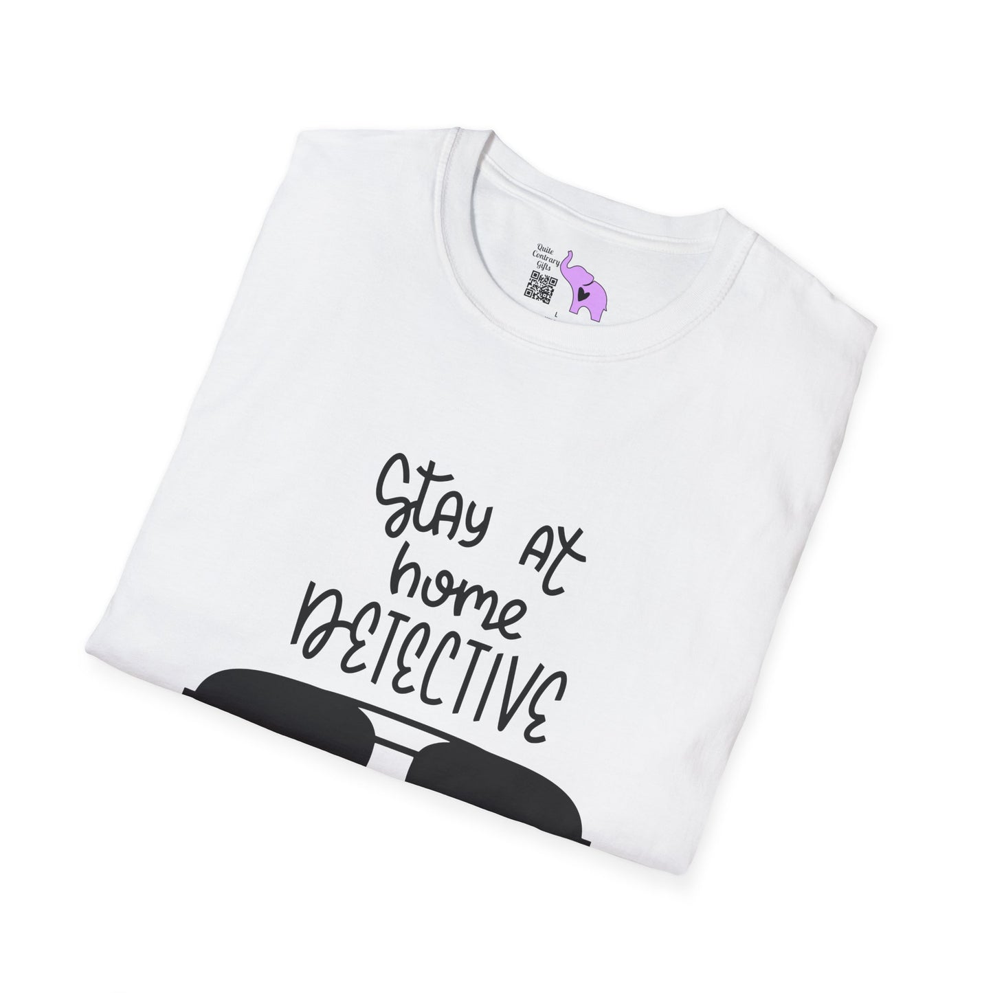 Stay At Home Detective Adult T-shirt