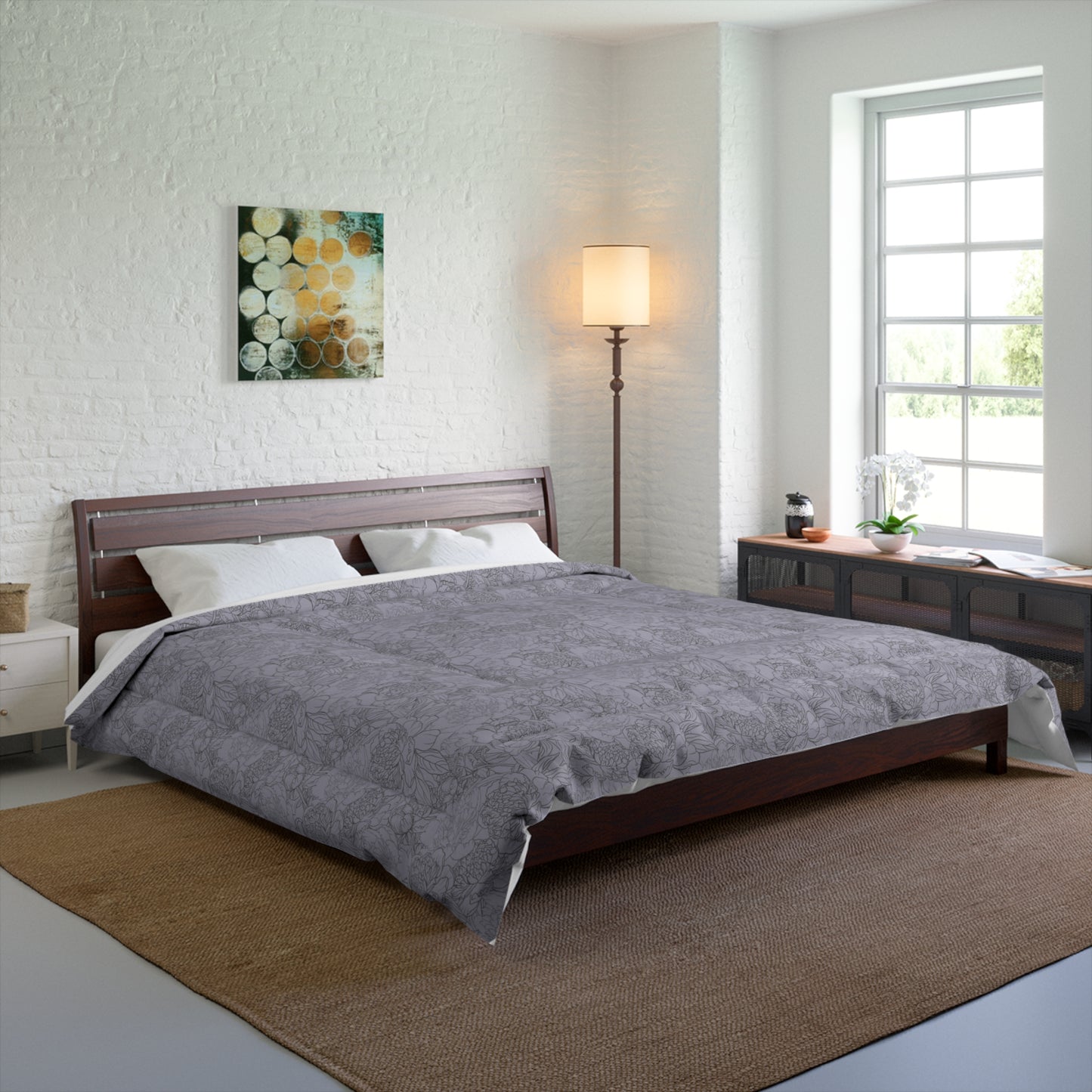 Dusty Bloom Comforter