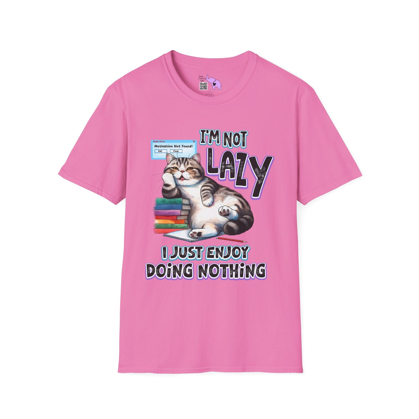 I'm Not Lazy I Just Enjoy Doing Nothing Adult T-shirt