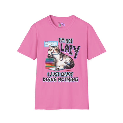 I'm Not Lazy I Just Enjoy Doing Nothing Adult T-shirt