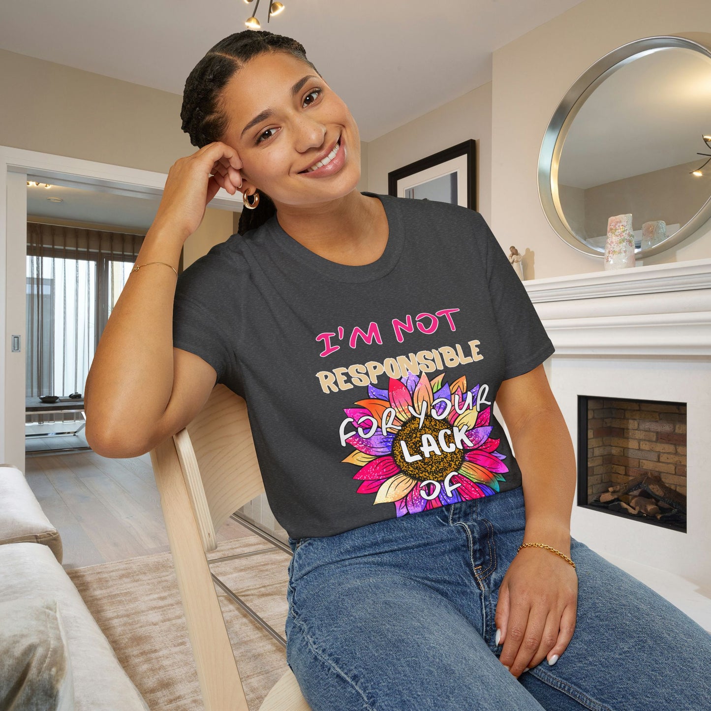 I Am Not Responsible for Your Lack of Knowledge Adult T-shirt