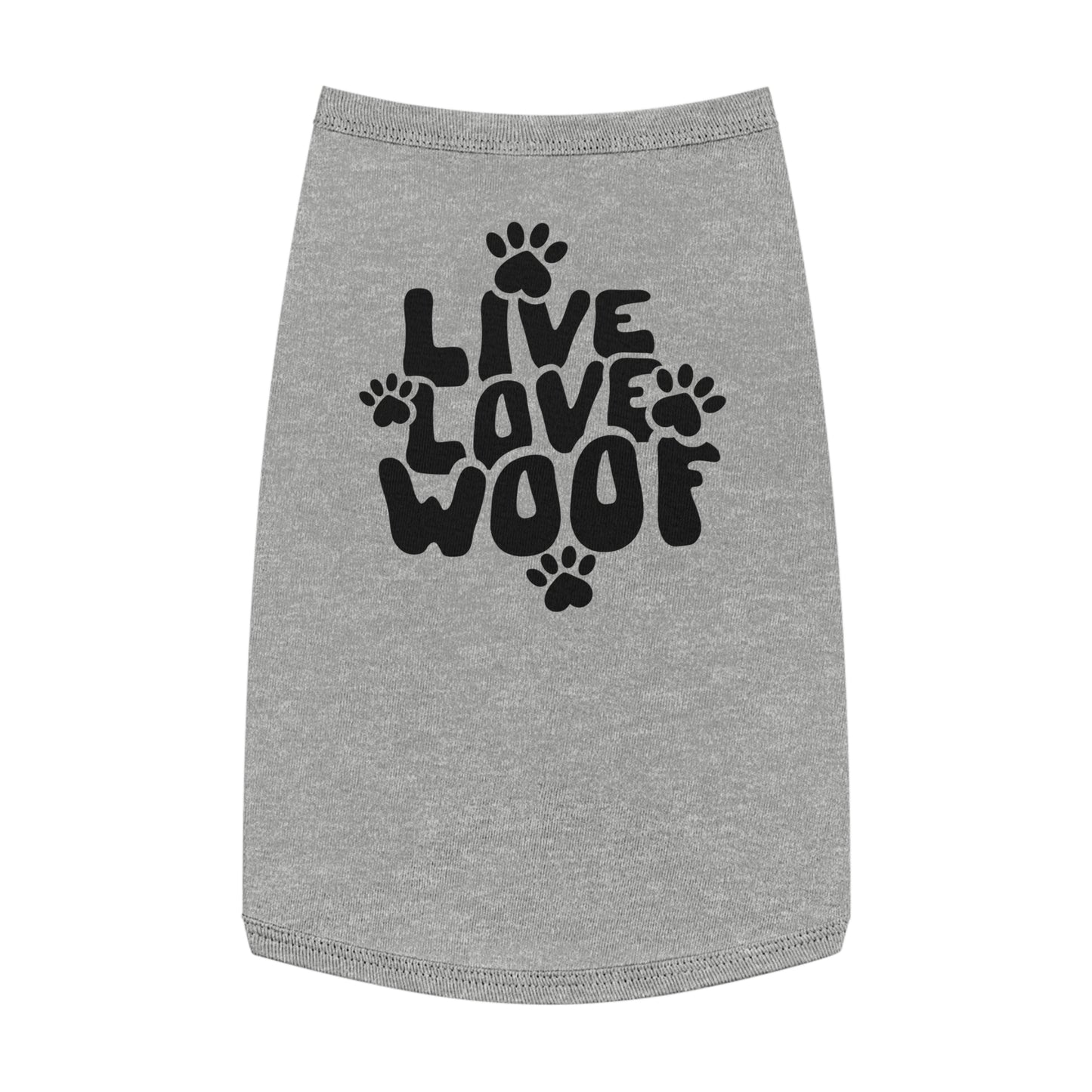 Live Love Woof Pet Tank Top