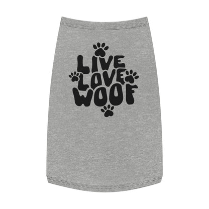 Live Love Woof Pet Tank Top