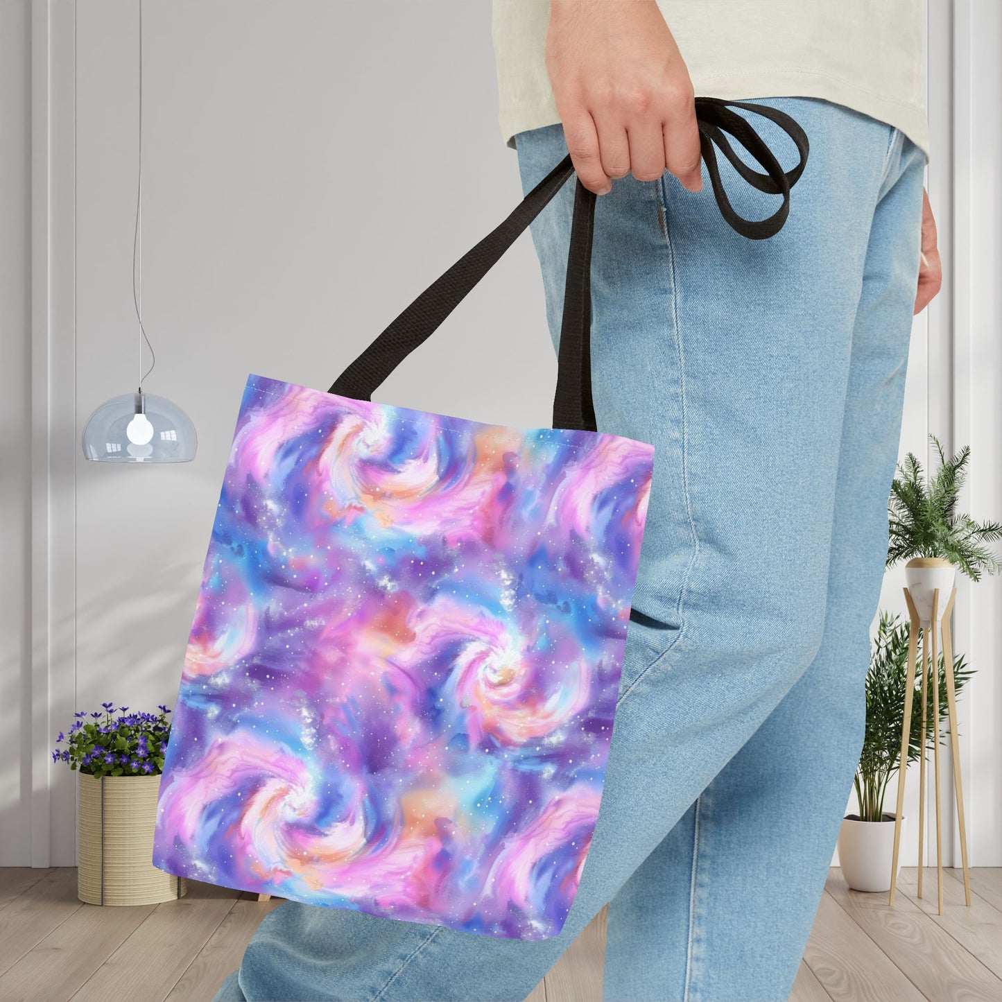 Fairy Floss Sky Canvas Tote Bag