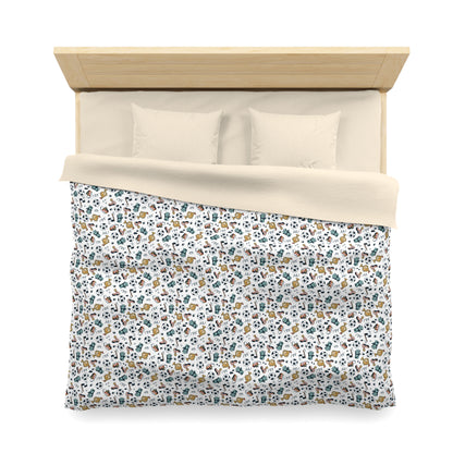 Little Soccer Legends Microfiber Duvet Cover