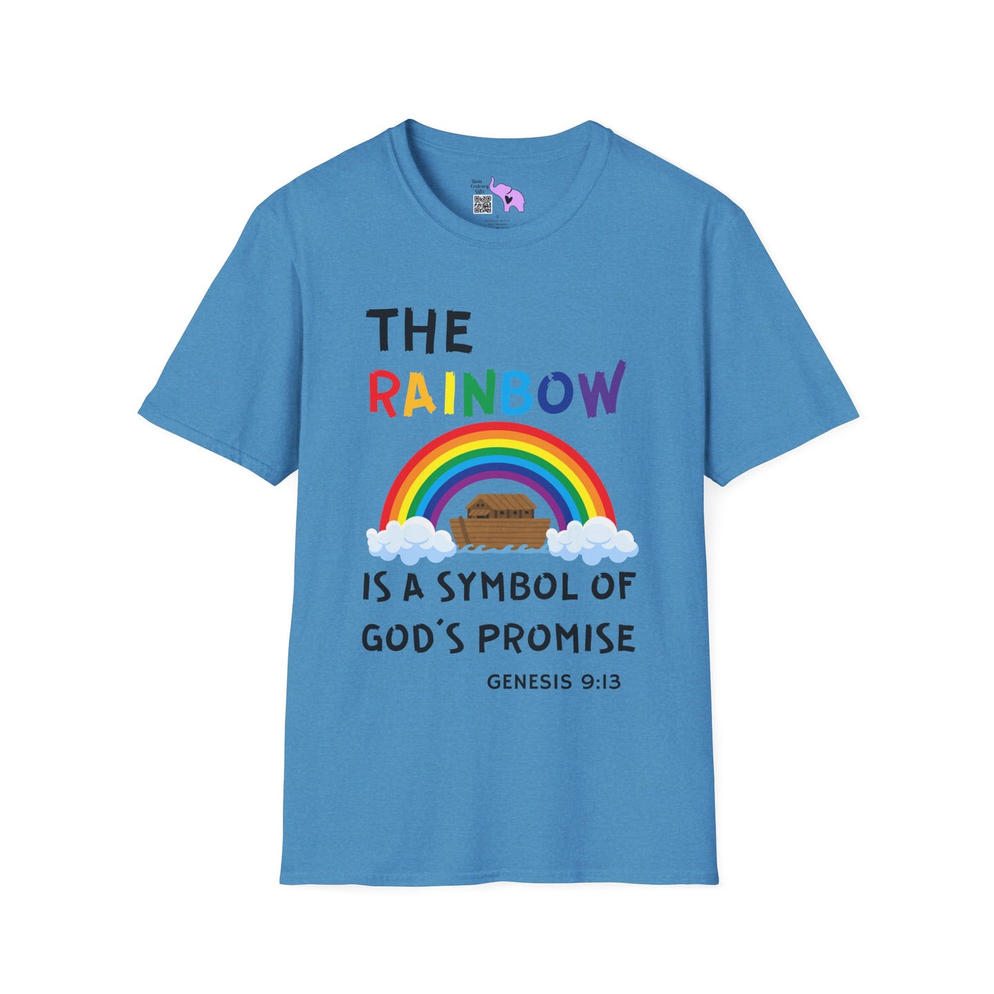 The Rainbow Is A Symbol of God's Promise Adult T-shirt