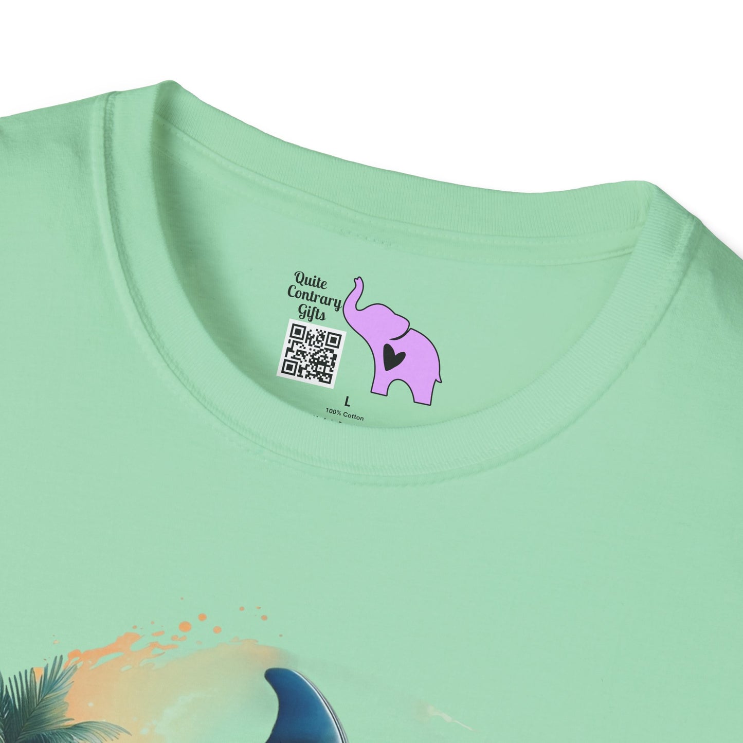 Tropical Dolphin Adult T-shirt