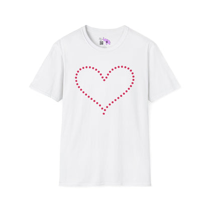Heart 3 Adult T-shirt