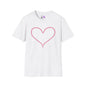 Heart 3 Adult T-shirt