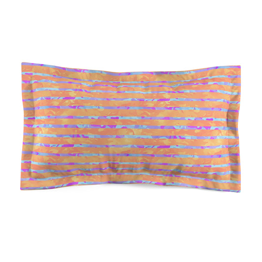 Split Spectrum Camo Microfiber Pillow Sham