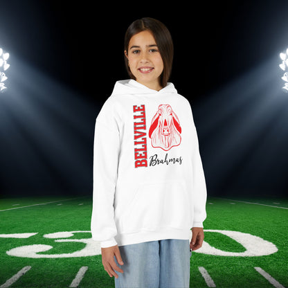 Bellville Vertical Fury Youth Heavy Blend Hoodie