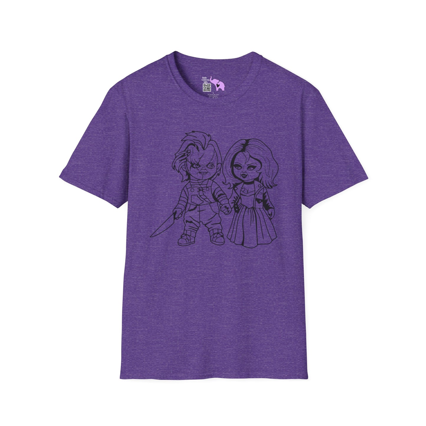 Chucky with His Bride Adult T-shirt