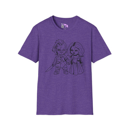 Chucky with His Bride Adult T-shirt