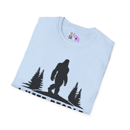 Bigfoot: I Hate People Adult T-shirt