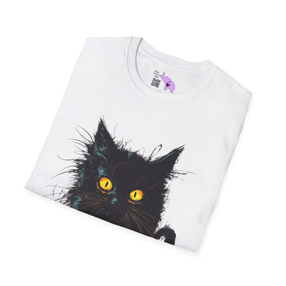 Black Kitten Adult T-shirt