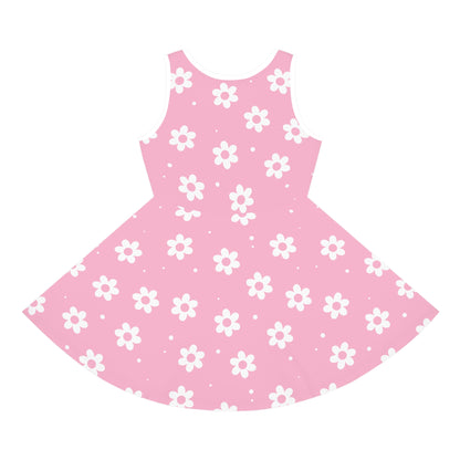 Pretty Petals & Dots Girls' Sleeveless Sundress