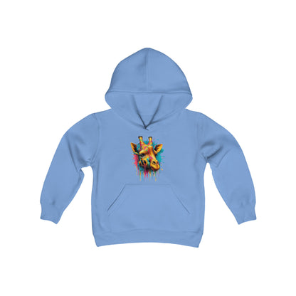 Colorful Giraffe Youth Hoodie