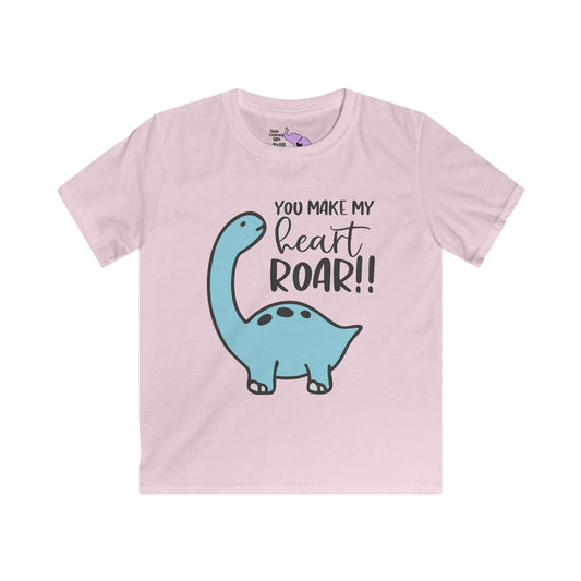 You Make My Heart Roar Youth Softstyle Tee