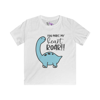 You Make My Heart Roar Youth Softstyle Tee