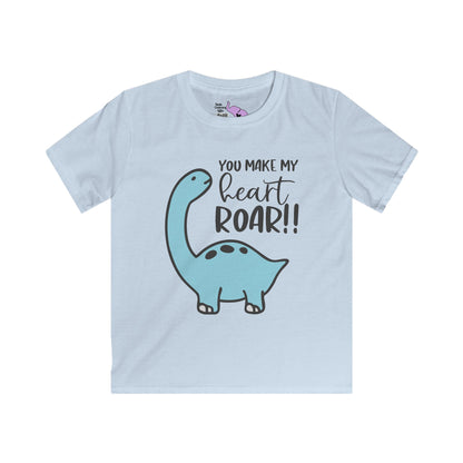 You Make My Heart Roar Youth Softstyle Tee