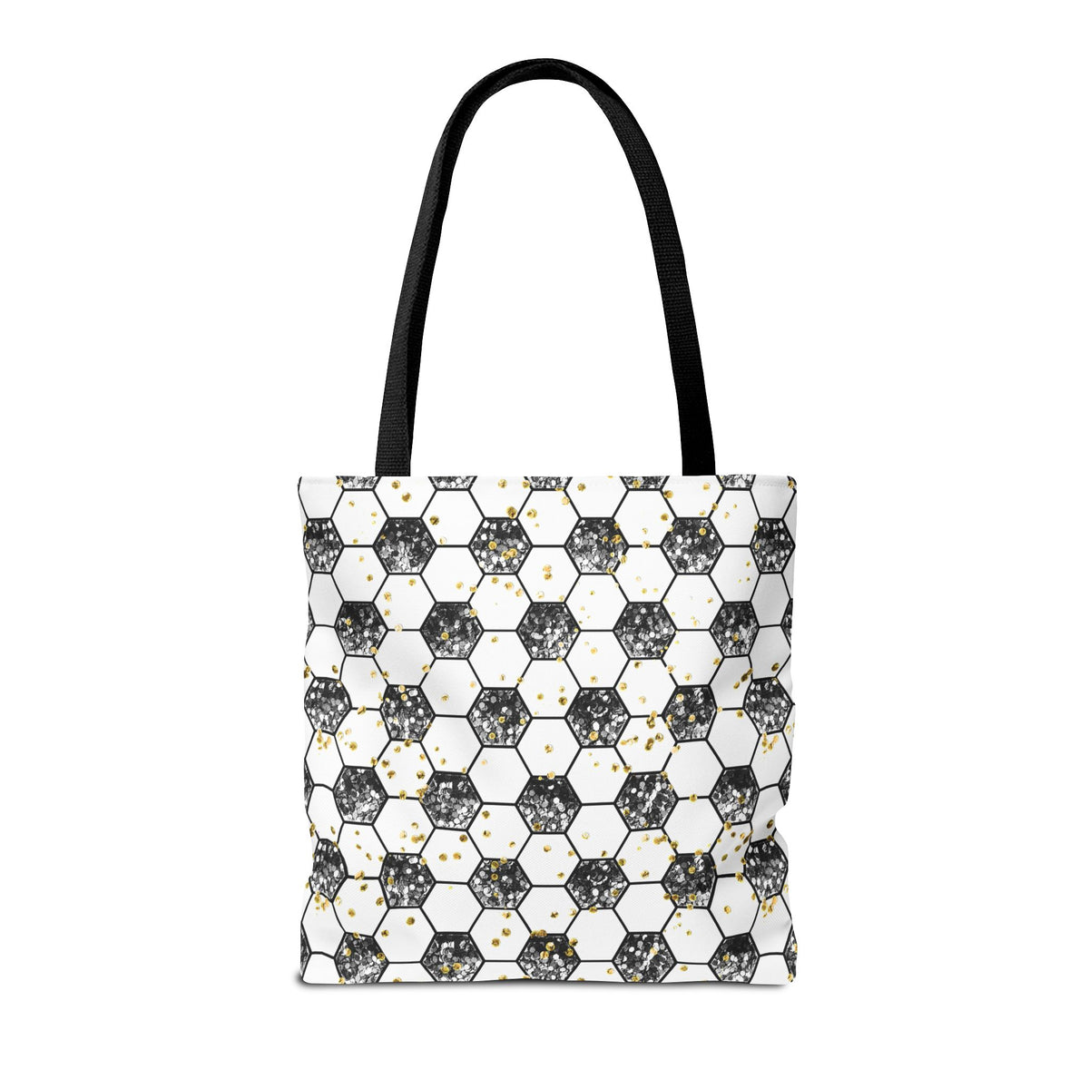 Soccer Gold Rush Canvas Tote Bag