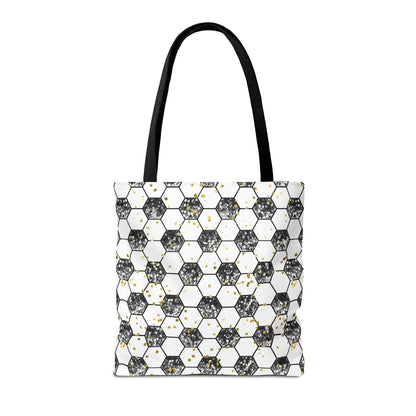 Soccer Gold Rush Canvas Tote Bag