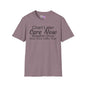 Chart Later Care Now Breathe Once Break Room Coffee Later Adult T-shirt