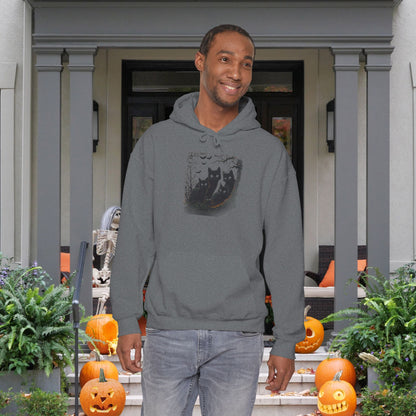 Black Cats Heavy Blend™ Hooded Sweatshirt