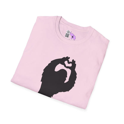 Bigfoot Loves You Adult T-shirt
