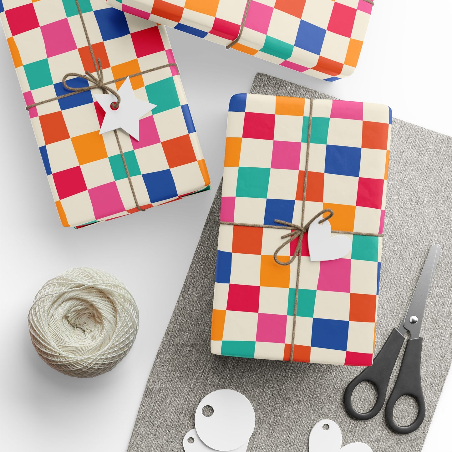 Colorblock Fun Wrapping Paper