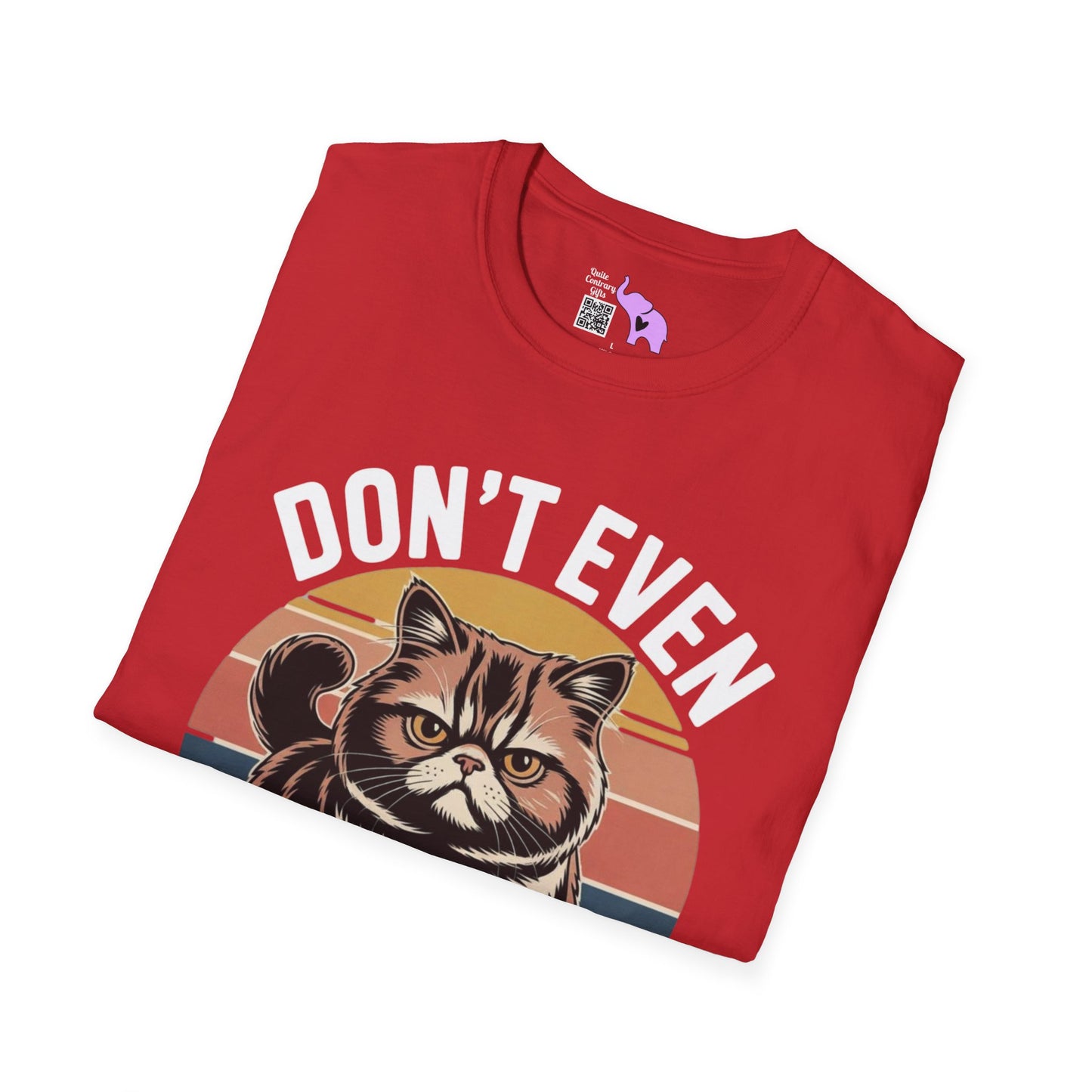 Don't Even Talk To Me (Grumpy Cat) Adult T-shirt